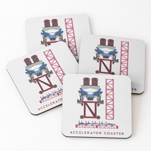 Item preview, Accelerator Coaster - Intamin Inspired Rocket Coaster Design designed and sold by CoasterMerch.