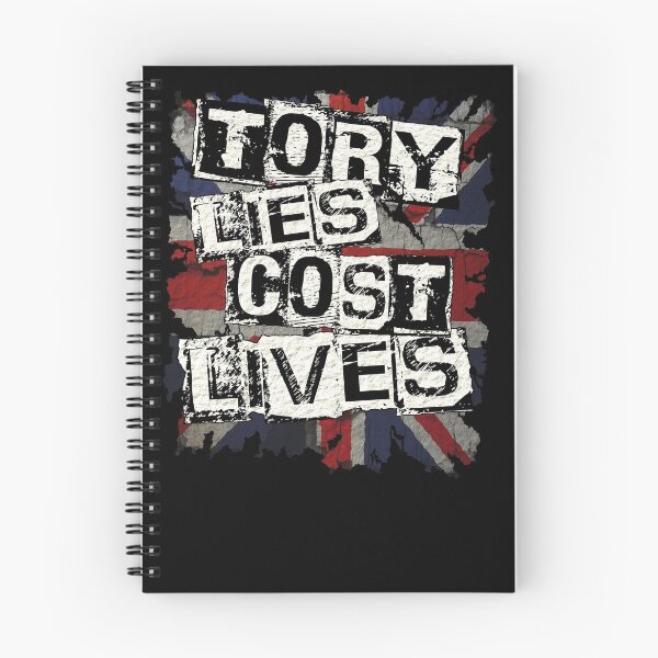 Item preview, TORY LIES COST LIVES designed and sold by Paparaw.