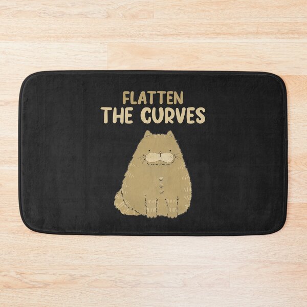 Item preview, Quarantine Cat Fast Food - Flatten The Curves GYM Fitness Sports designed and sold by deichmonster.