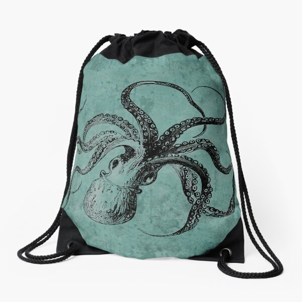 Mochila saco – Pulpo en su tinta