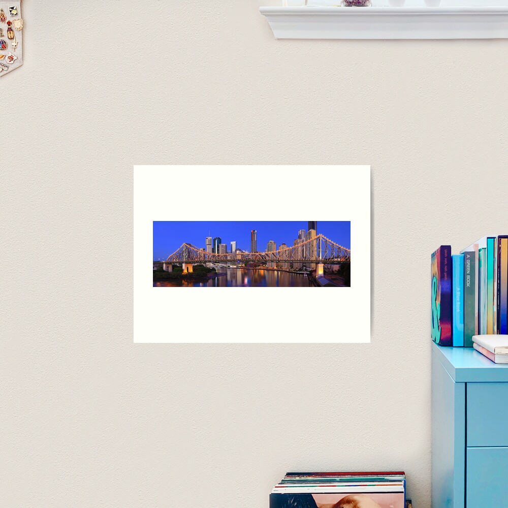 Story Bridge, Brisbane, Queensland, Australia Art Print