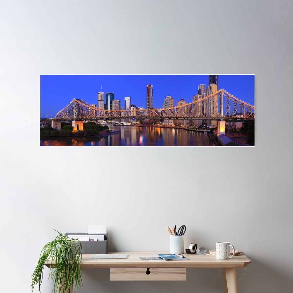 Story Bridge, Brisbane, Queensland, Australia Poster