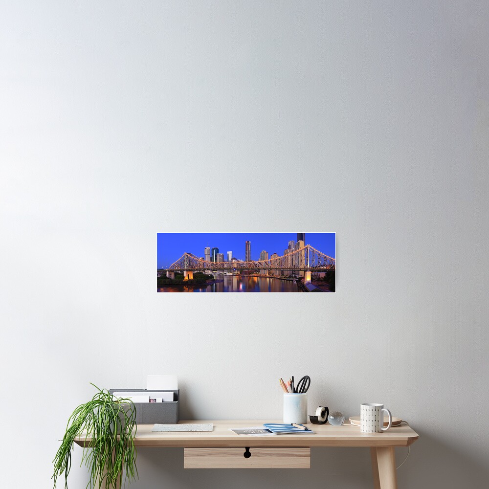 Story Bridge, Brisbane, Queensland, Australia Poster