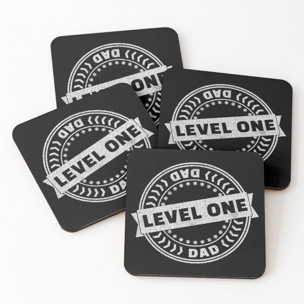 Item preview, Level One Dad Certificate designed and sold by NerdySherds.