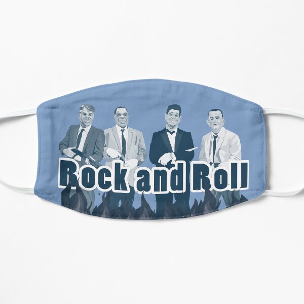 point break ex presidents rock and roll Flat Mask