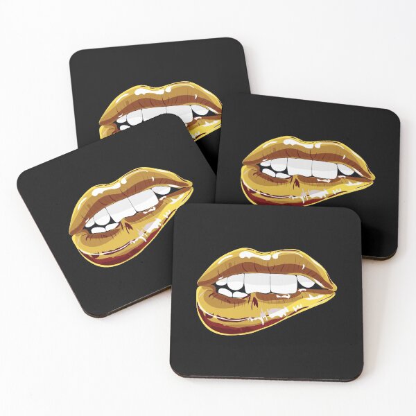 Item preview, Sexy Woman Golden Lips , Woman Lips T-Shirt, Lips Gifts designed and sold by belmahdy.