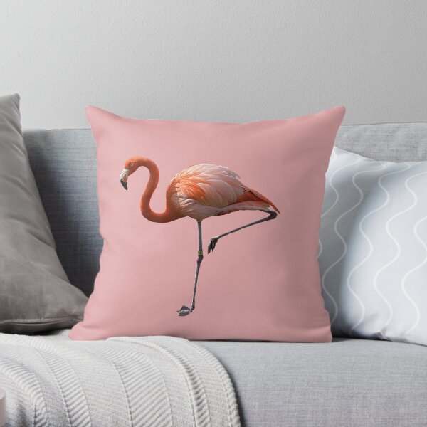 Flamingo Throw Pillow