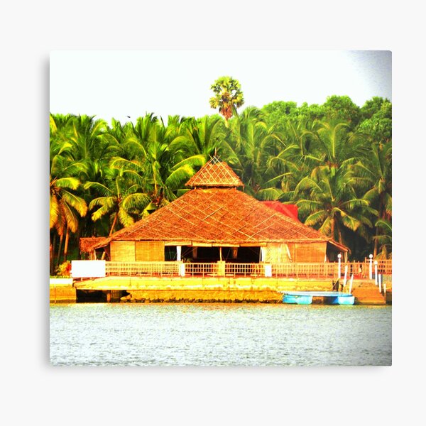 Boat House Metal Print