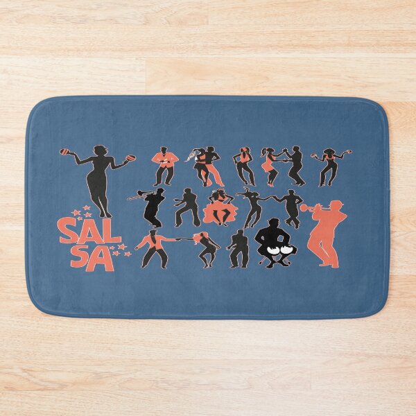 Item preview, Salsa Dance Dancers Musicians And Performers Seamless Pattern designed and sold by 108dragons.