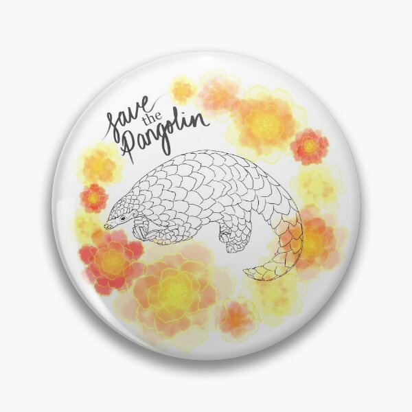 Item preview, Save the Pangolin designed and sold by Moana Matron Designs.