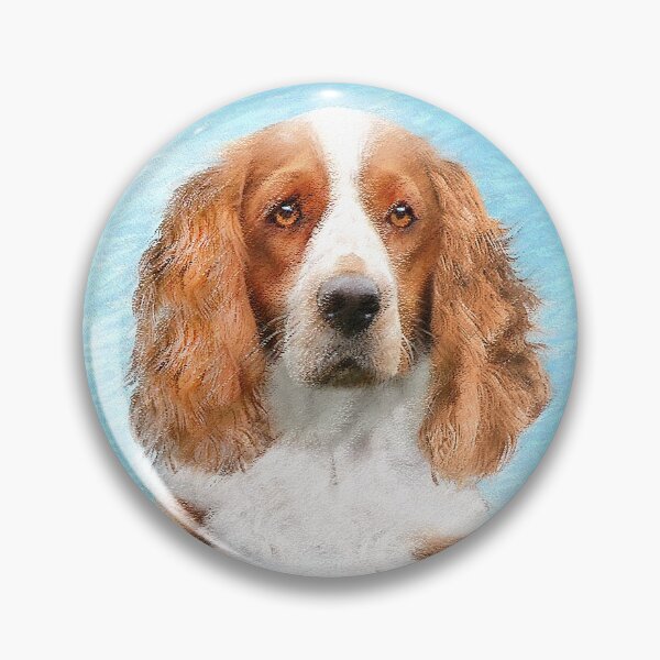 Item preview, Welsh Springer Spaniel Painting - Original Dog Art designed and sold by alpendesigns.