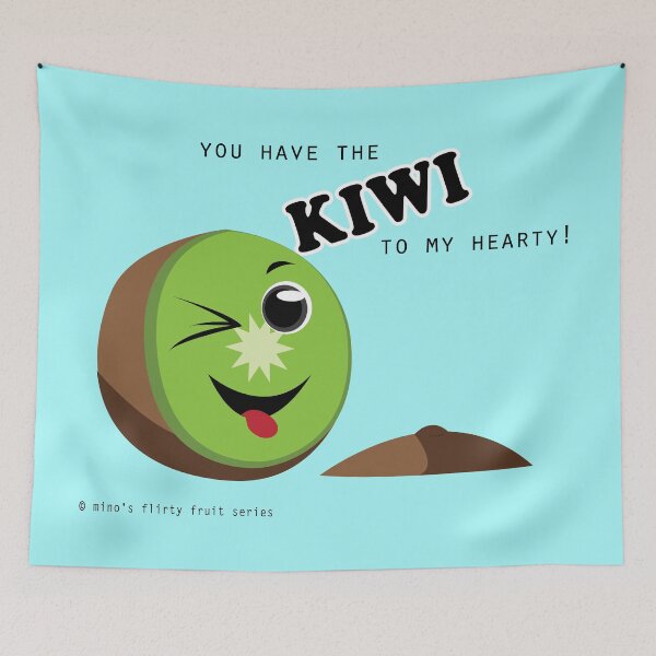 Item preview, The Kiwi to My Hearty! designed and sold by minolyn.