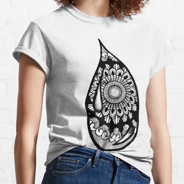 Drop Mandala Classic T-Shirt