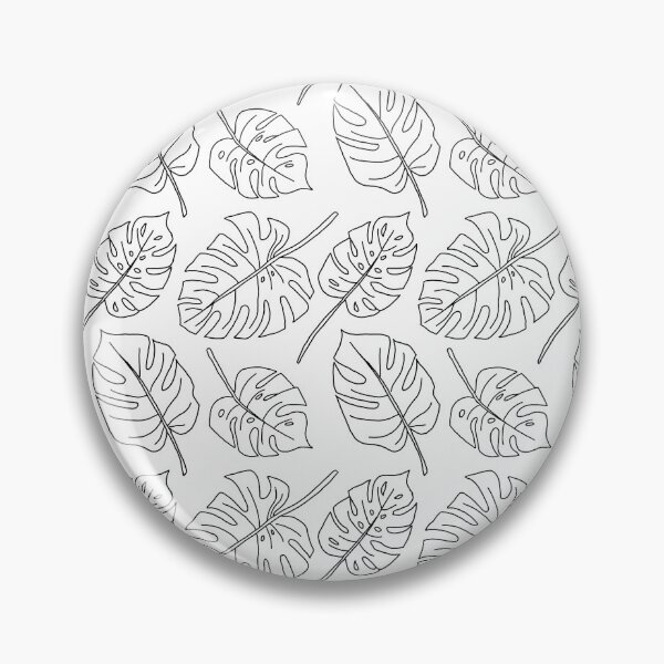Artikelvorschau, Monstera Blatt Strichzeichnung Muster entworfen und verkauft von hellocando.