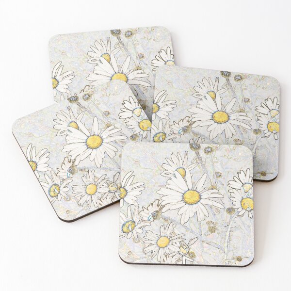 Item preview, Daisies,  pen and watercolour style designed and sold by Latch Farm  Studios.