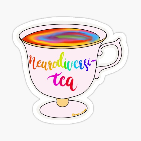 Neurodiversi-tea Sticker Sticker