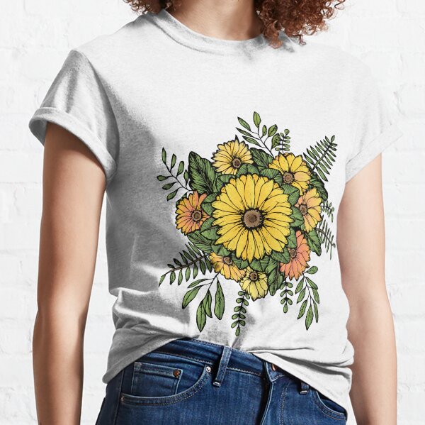 Girasoles Camiseta clásica