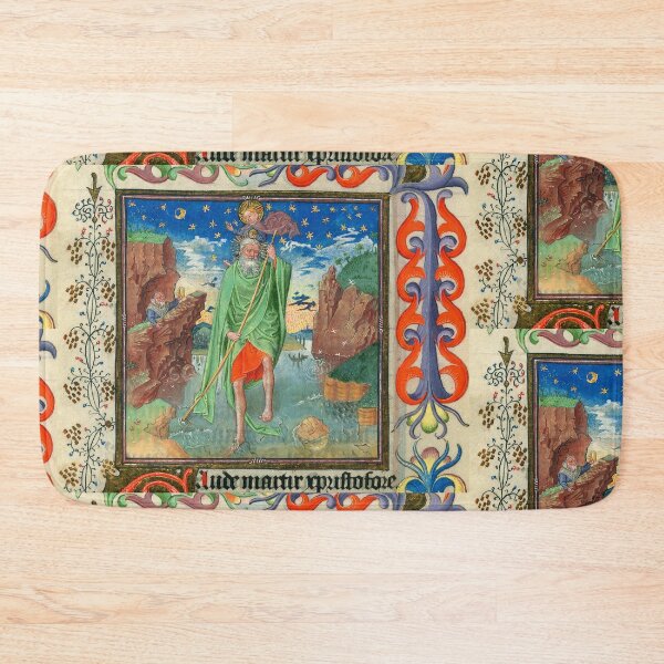 Item preview, Portrait of a bearded saint Medieval design designed and sold by Vintage Designs +.
