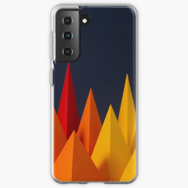 Paper Craft Points Samsung Galaxy Soft Case