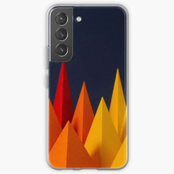 Paper Craft Points Samsung Galaxy Soft Case
