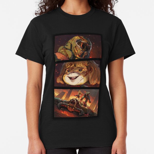 DOOM CROSSING BADASS POINT OF VIEW Classic T-Shirt