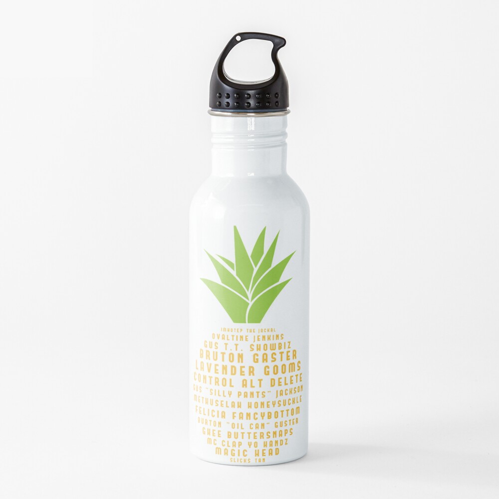 The Many Nicknames Of Burton Guster Water Bottle