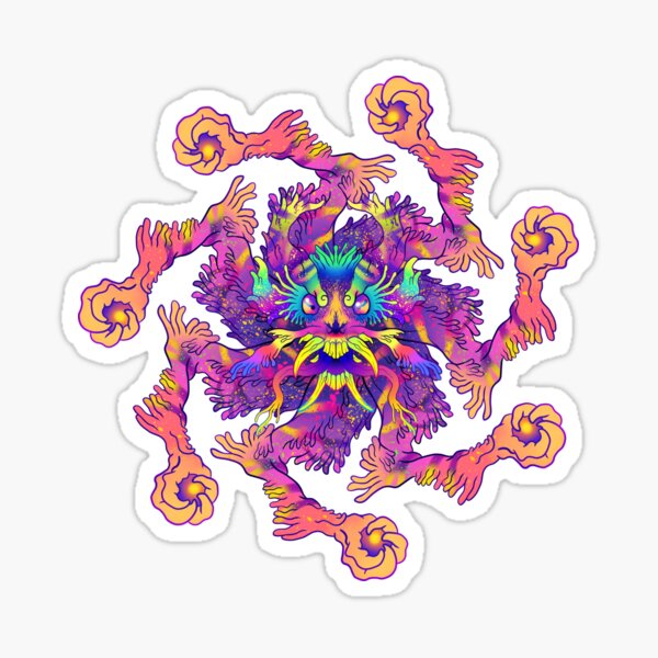 Star Demon Sticker