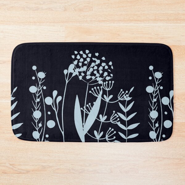 Item preview, Powder Blue Wildflowers designed and sold by madtoyman.