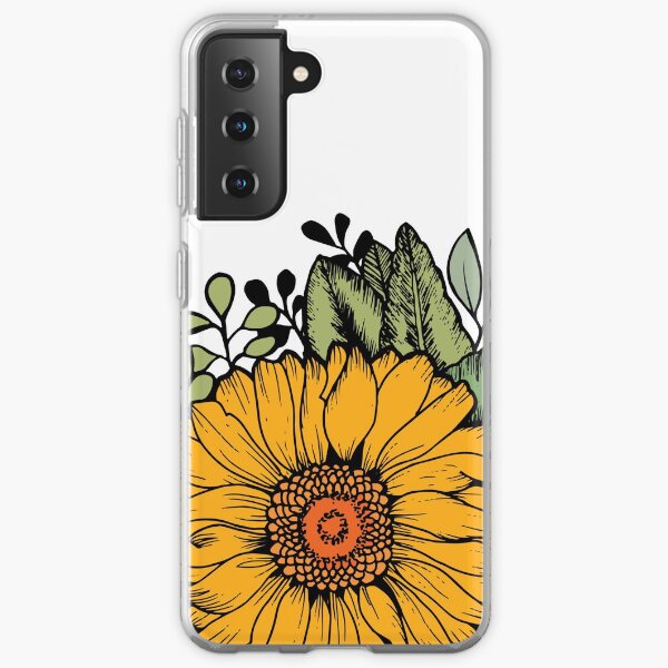 Sunflower Samsung Galaxy Soft Case