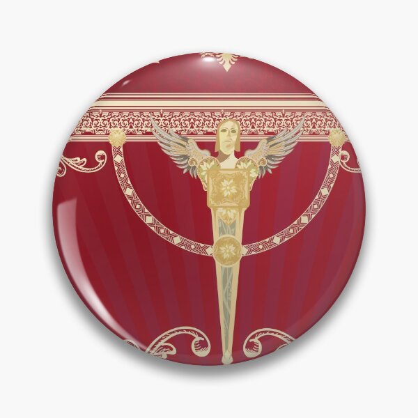 Item preview, Royal Gothic Red and Gold Scarfs, Journals, stickers and phone cases designed and sold by javamartini.