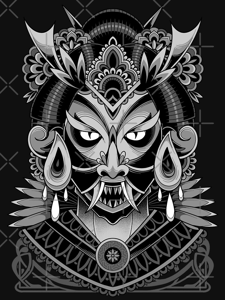 Oni Geisha by GODZILLARGE