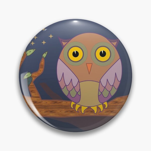 Item preview, Owl kawaii designed and sold by Pendientera.