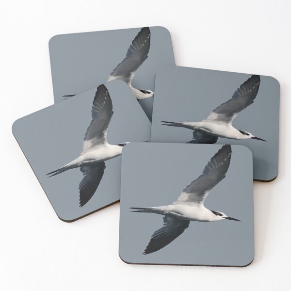 Item preview, Sandwich Tern Seagull Bird In Flight Cut Out  designed and sold by taiche.