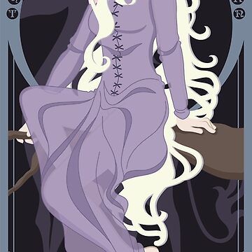 Artwork thumbnail, Amalthea Nouveau - The Last Unicorn by CptnLaserBeam