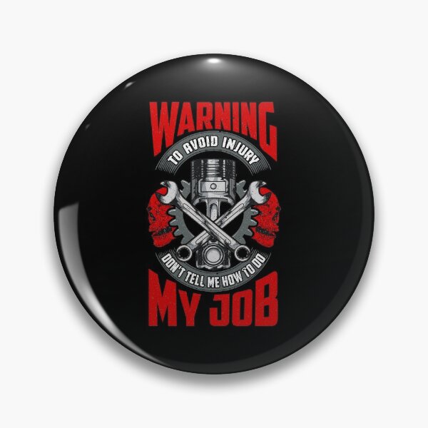 Item preview, Funny Mechanic Autoworker Meme Saying designed and sold by phoxydesign.