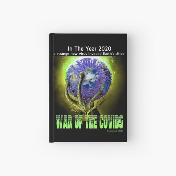 War of the Covids Hardcover Journal
