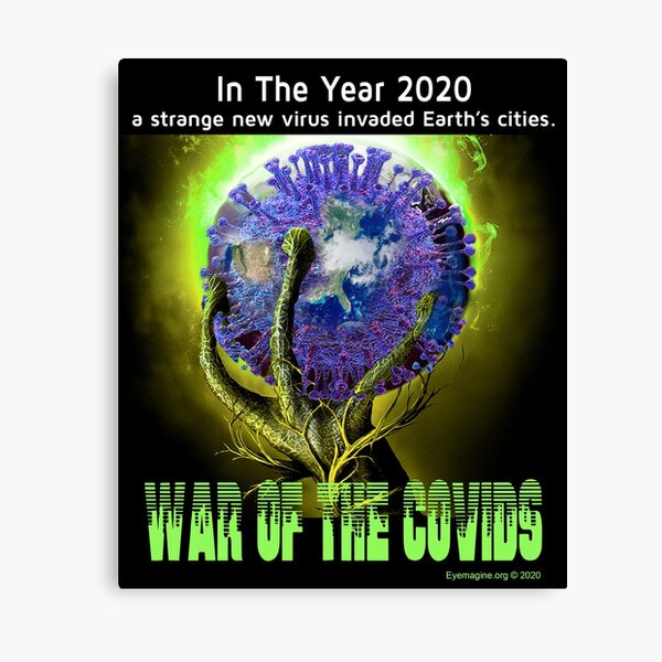War of the Covids Canvas Print