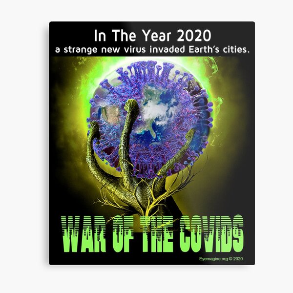 War of the Covids Metal Print