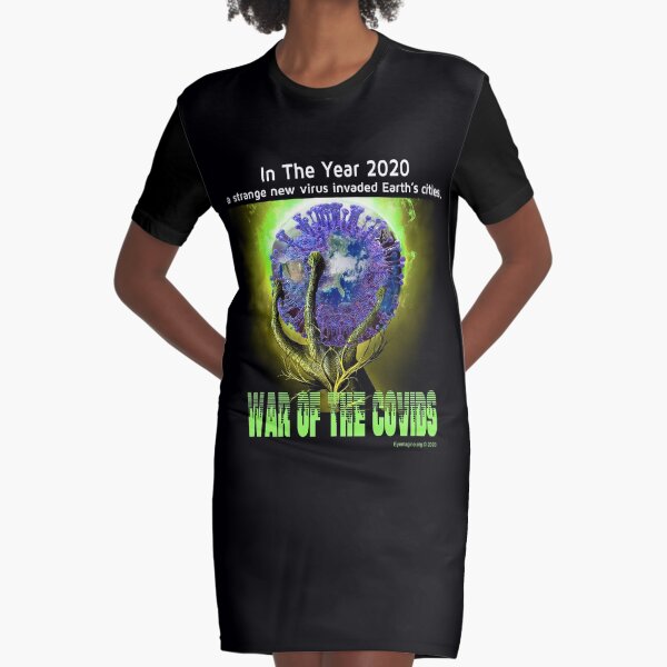 War of the Covids Graphic T-Shirt Dress