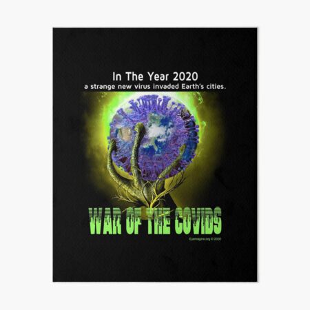 War of the Covids Art Board Print
