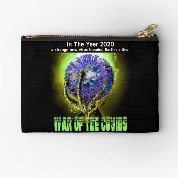 War of the Covids Zipper Pouch
