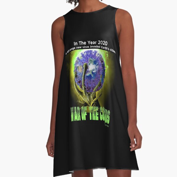 War of the Covids A-Line Dress