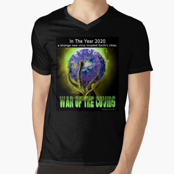 War of the Covids V-Neck T-Shirt