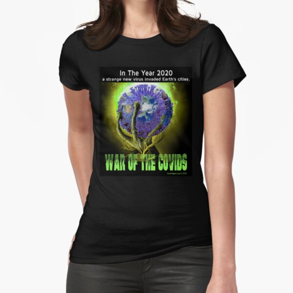 War of the Covids Fitted T-Shirt