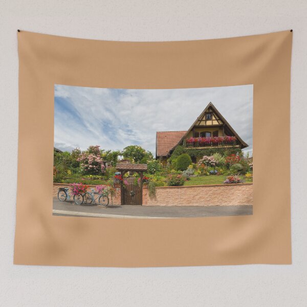 Item preview, House and Blooming Garden designed and sold by Yair Karelic.