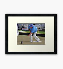M.B.A. Bowler no. b344 Framed Print
