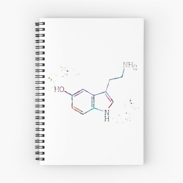 Item preview, Serotonin Molecule Formula designed and sold by EvasDreams.
