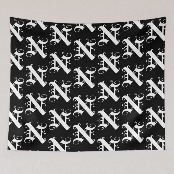 Item preview, Letter N Cool Vintage Design Gift designed and sold by SuperFreshArt.