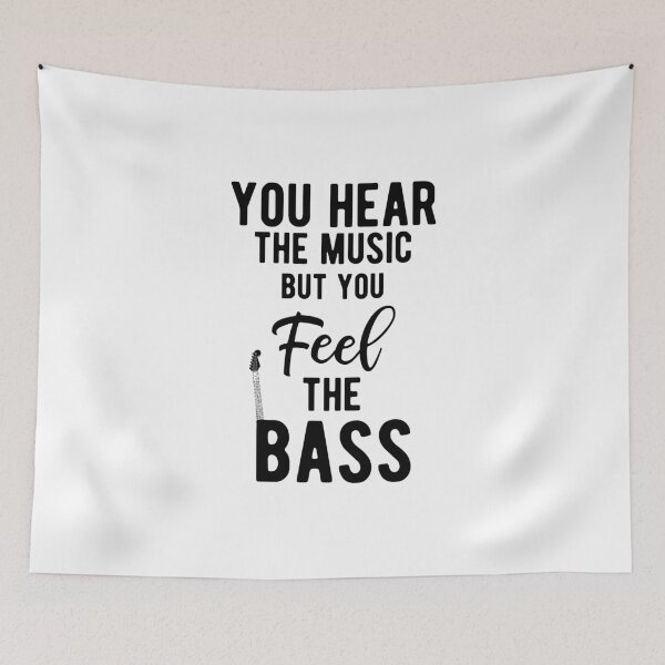 Item preview, Feel The Bass Guitarist Rock Band Musician designed and sold by Third Eye Supply.
