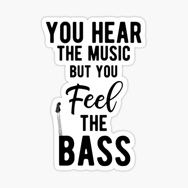 Item preview, Feel The Bass Guitarist Rock Band Musician designed and sold by Third Eye Supply.